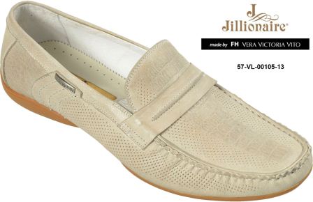 57-VL-00105-13 "Jillionaire" Мокасины летние муж нат.кожа