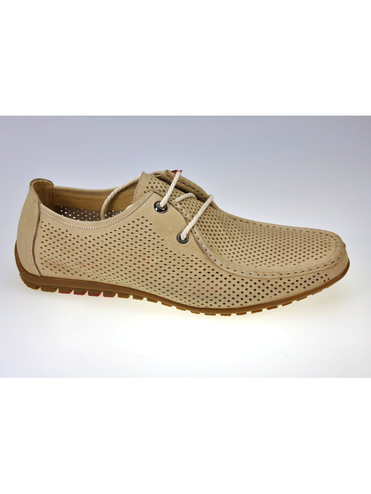 5-701-12 "ZergBoot" Обувь мужская Мокасины летние натуральная кожа