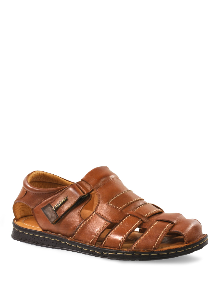 17219-A34A35-1407 "S&M" Обувь мужская Сандалии летние натуральная кожа
