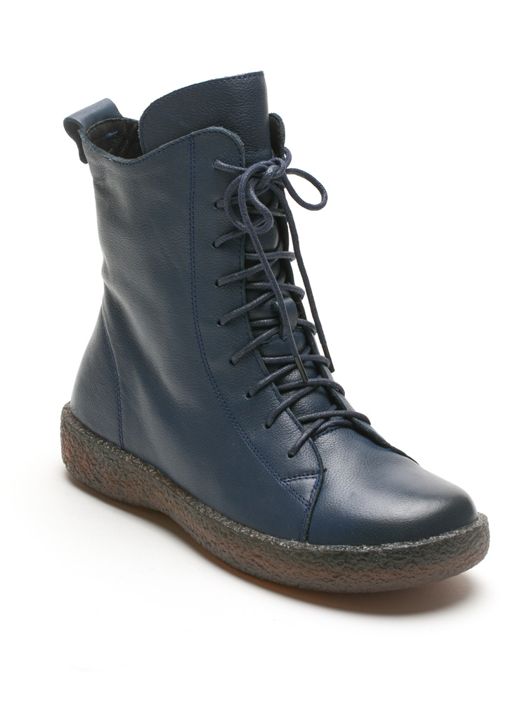 Ботинки MADELLA XUS-92388-2C-KW: натуральная кожа, синий цвет - купить повыгодной цене