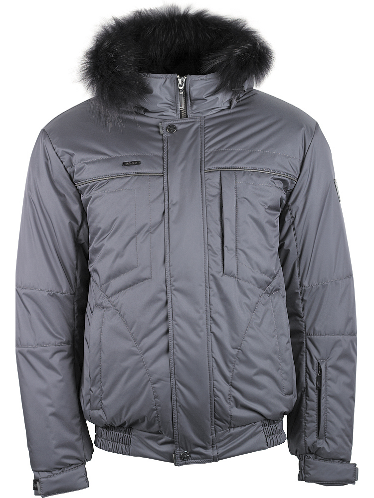 M0414AJ-gray "AutoJack" Куртка зимние мужская вальтерм