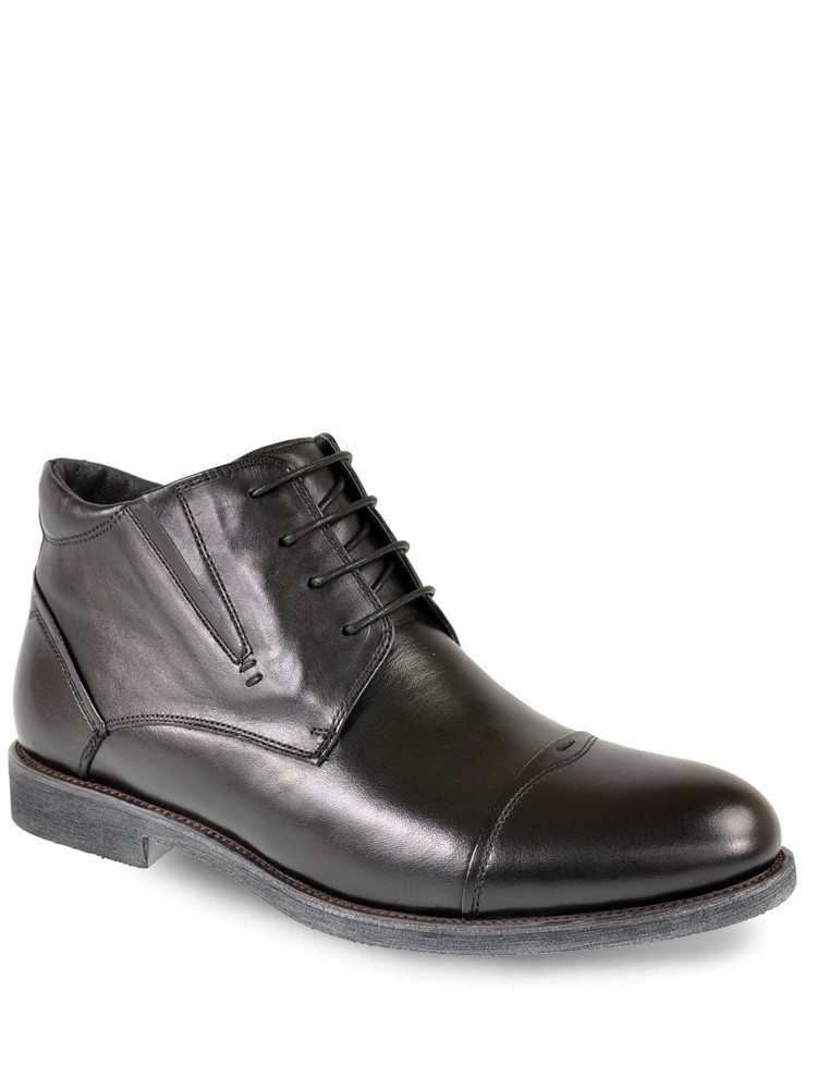 CZM-7M9509-K01-S "ZergBoot" Обувь мужская Ботинки зимние натуральный мех